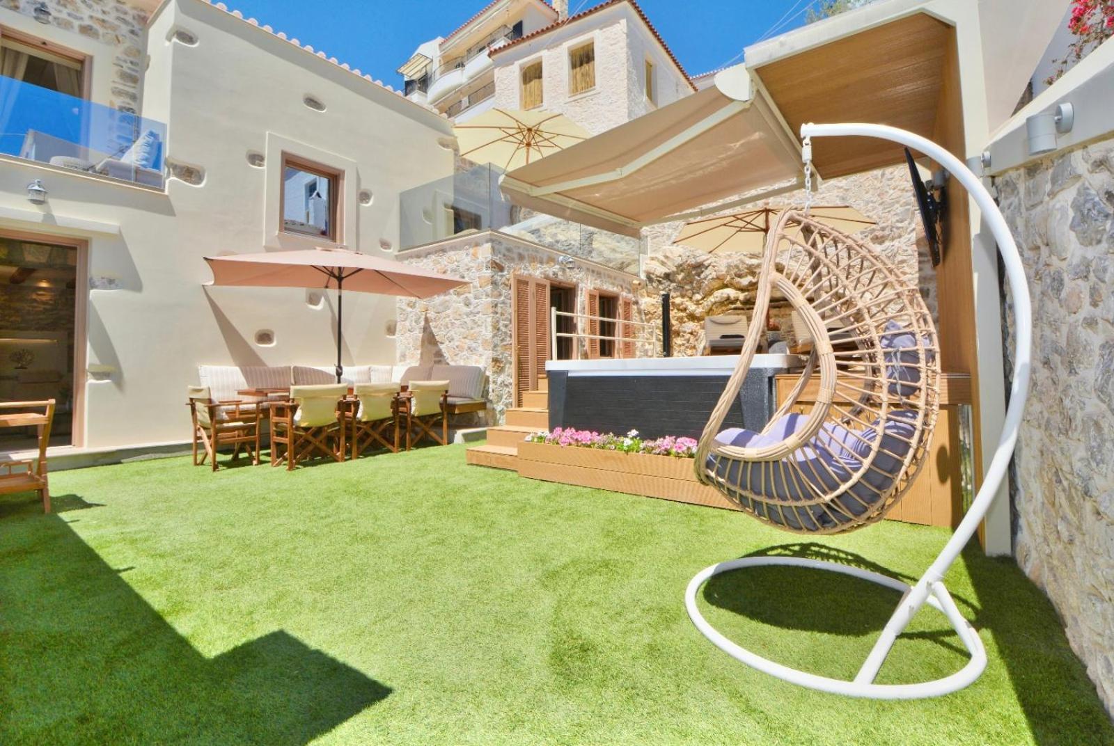 Villasonboard Rock Villa 3 Bed, 3 Bath, Jacuzzi, Seaside Ermioni Exterior photo